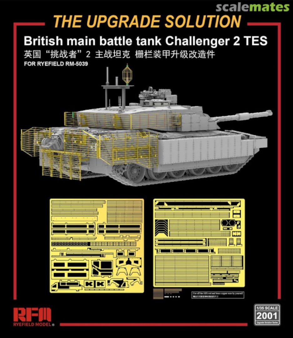 Boxart The upgrade solution for RM-5039 Challenger 2 TES 2001 Rye Field Model