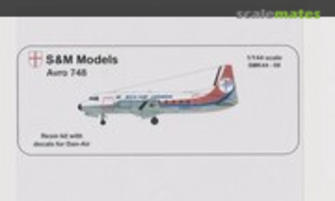 1:144 Avro 748 (S&amp;M Models SMK44-08)