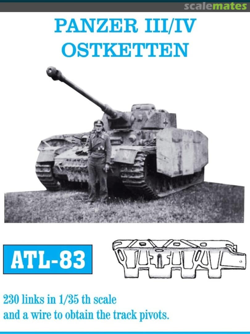 Boxart Panzer III/IV Ostketten ATL-83 Friulmodel