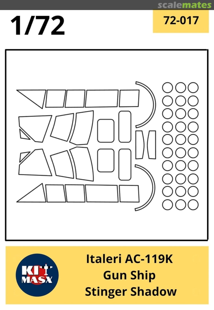 Boxart AC-119K Gun Ship Stinger Shadow 72-017 Kit Masx