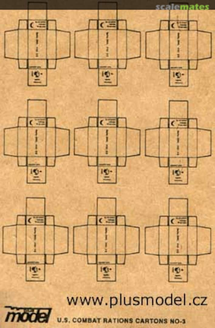 Boxart U.S. Field C-Rations Cartons No. 2 011 PlusModel