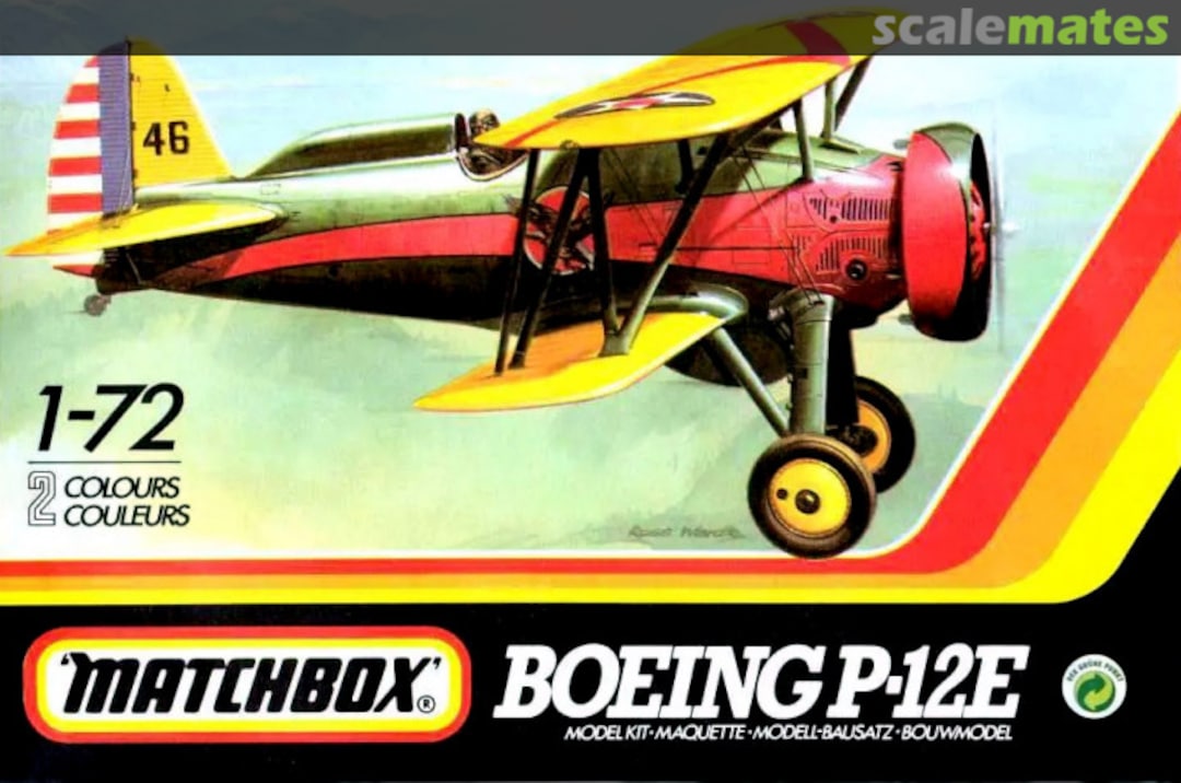 Boxart Boeing P-12E 40003 Matchbox