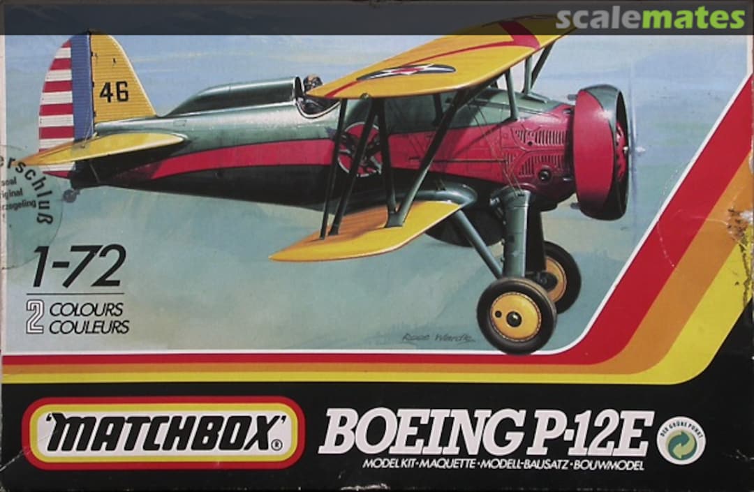 Boxart Boeing P-12E 40003 Matchbox