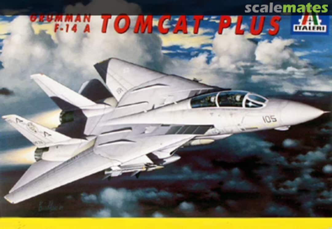 Boxart Grumman F-14 A Tomcat Plus 182 Italeri