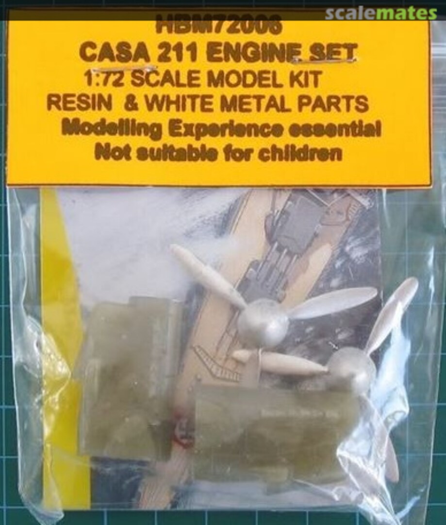 Boxart CASA2.111 ENGINE SET HBM72006 HBM Conversions