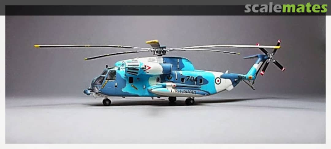 Boxart Sikorsky RH53D Sea Stallion and SH3D Sea King 72059 Siam Scale