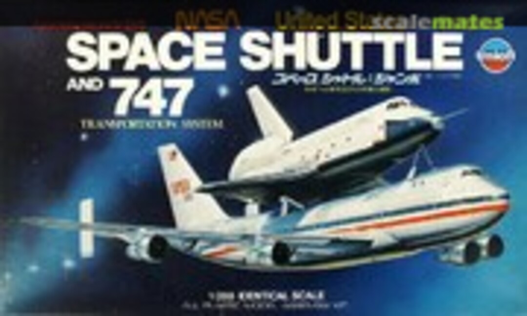 1:288 Space Shuttle and 747 (Union Model A-11)