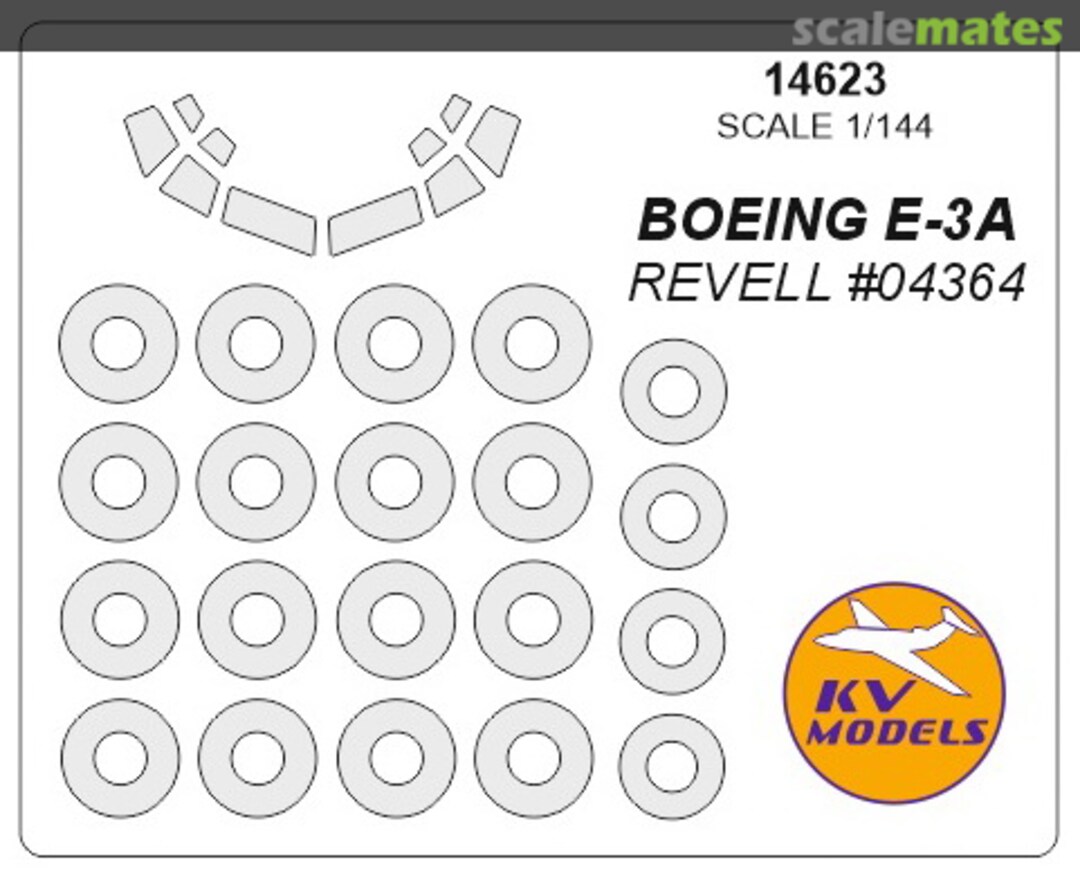 Boxart Boeing E-3A 14623 KV Models