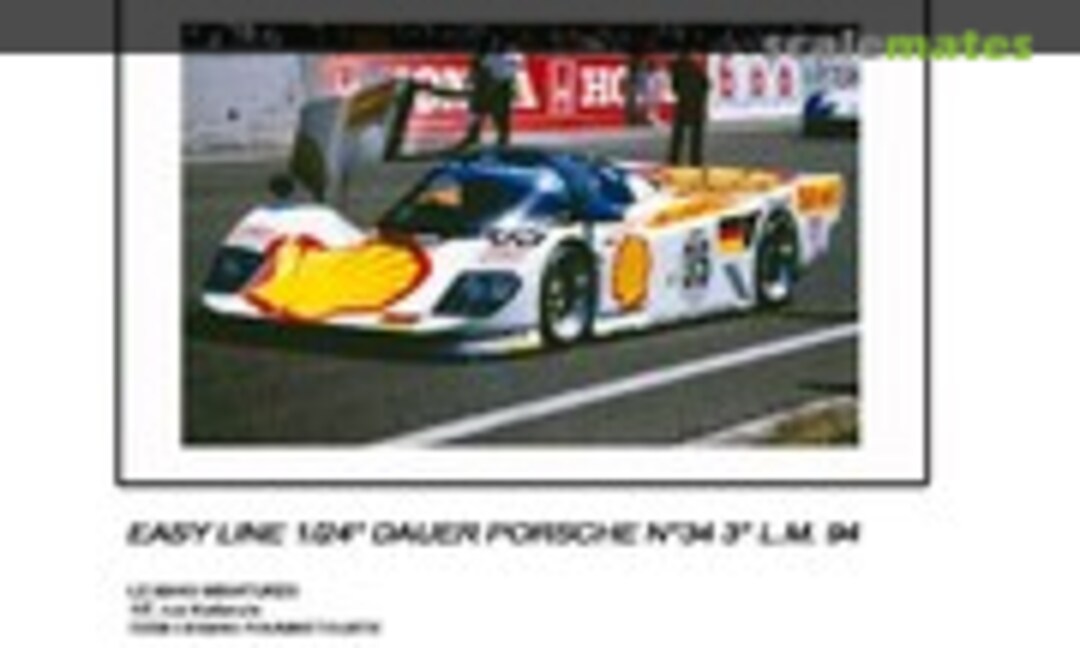 1:24 Dauer Porsche 962 LM #GT002 &quot;Shell&quot; (Le Mans Miniatures 124009)