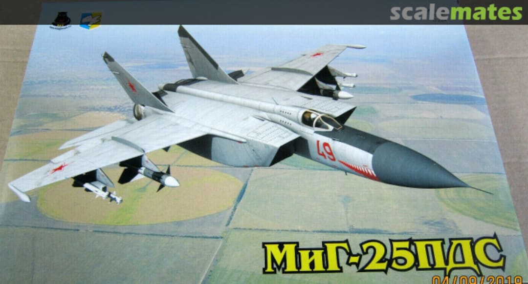 Boxart MiG-25PDS S224 C224 (cyrilic) Iom-Kit