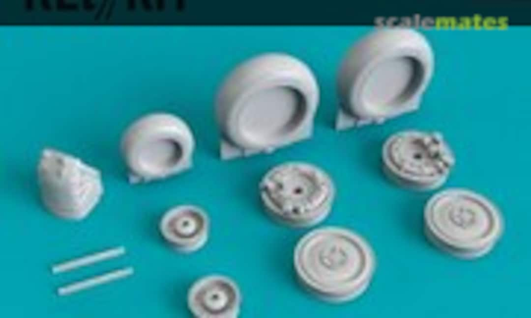 1:48 Su-27 wheels early (ResKit RS48-0255)