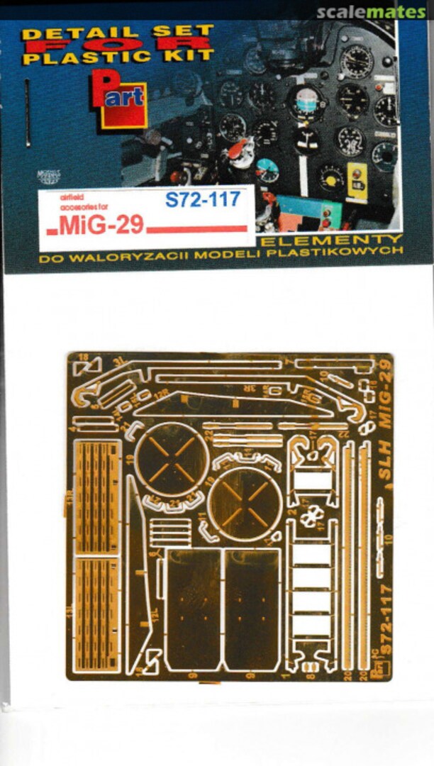 Boxart Airfield Accessories for MiG-29 S72-117 Part