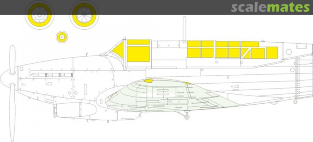 Boxart Fulmar Mk.II masks EX1056 Eduard