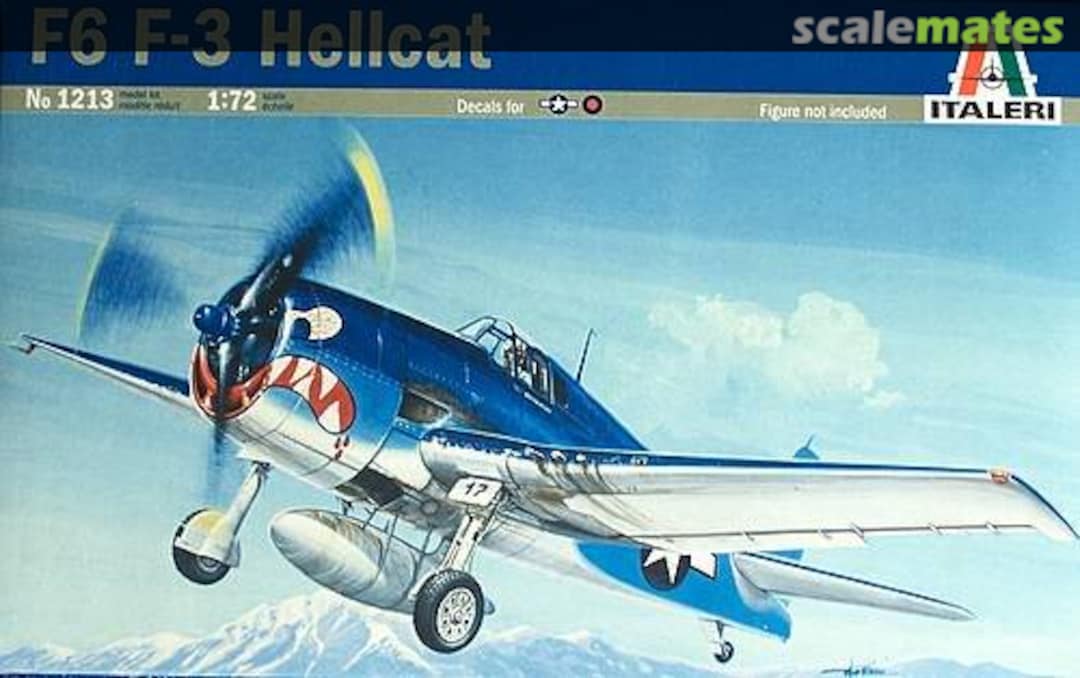 Boxart Grumman F6F-3 Hellcat 1213 Italeri