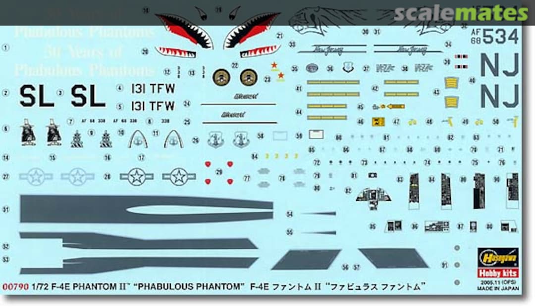 Contents F-4E Phantom II `Phabulous Phantom´ 00790 Hasegawa