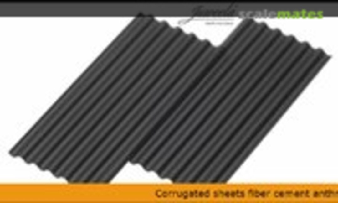 Corrugated Iron Sheeting Anthracite (Juweela 23264)