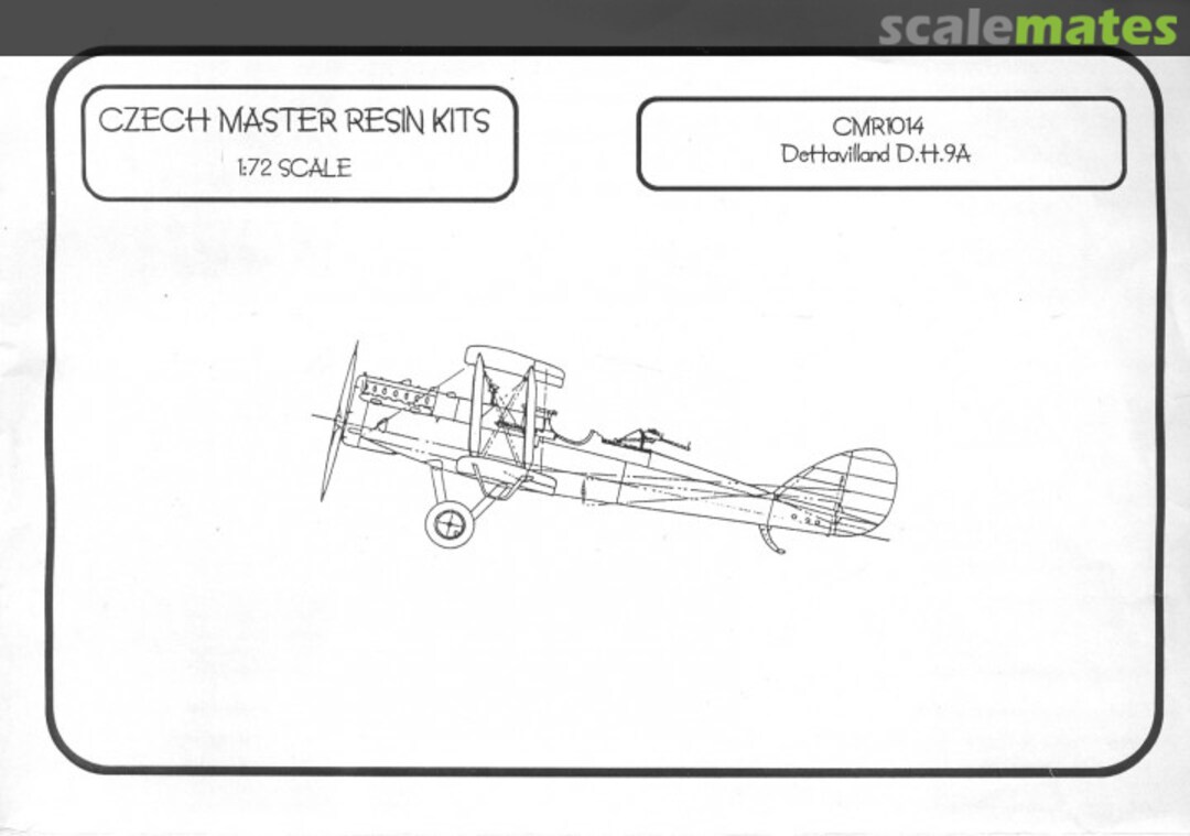 Boxart De Havilland D.H.9A CMR1014 CMR