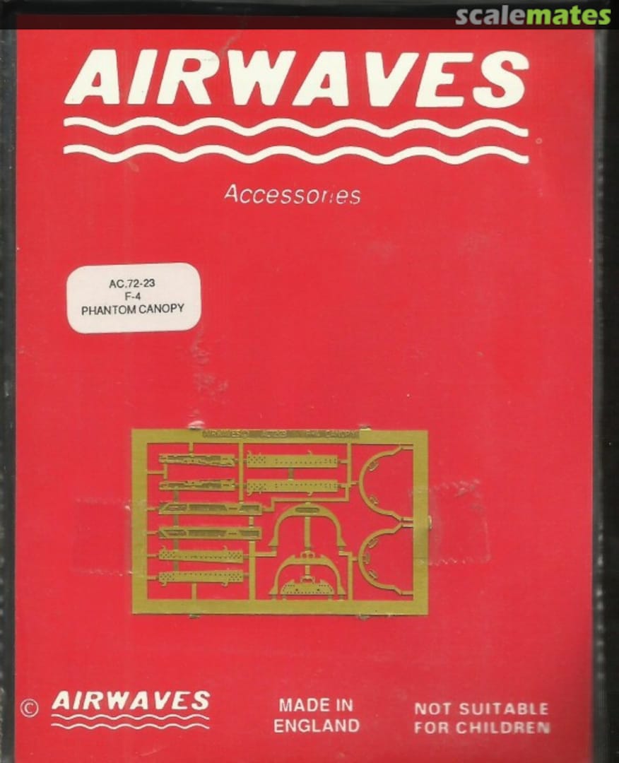 Boxart F-4 Phantom Canopy AC72-23 Airwaves