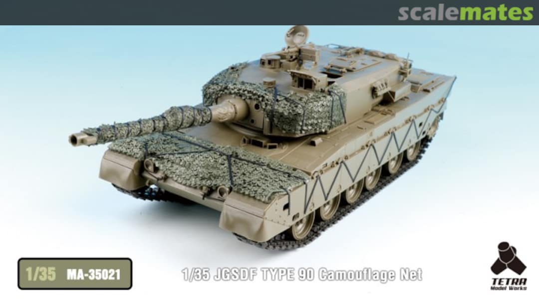 Boxart TYPE90 Camouflage Net MA-35021 Tetra Model Works