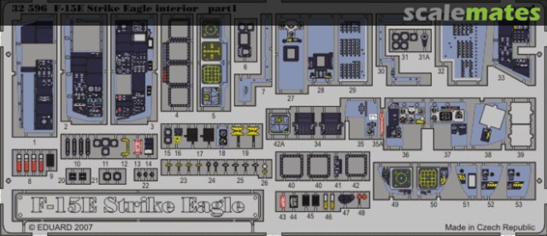 Boxart F-15E interior S.A. 32596 Eduard