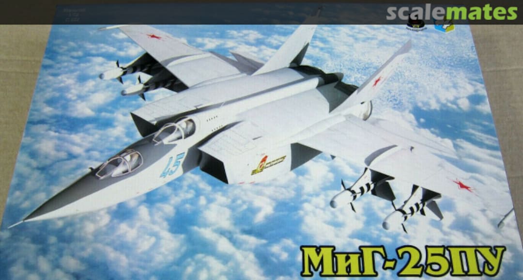 Boxart MiG-25PU S222 C222 (cyrilic) Iom-Kit