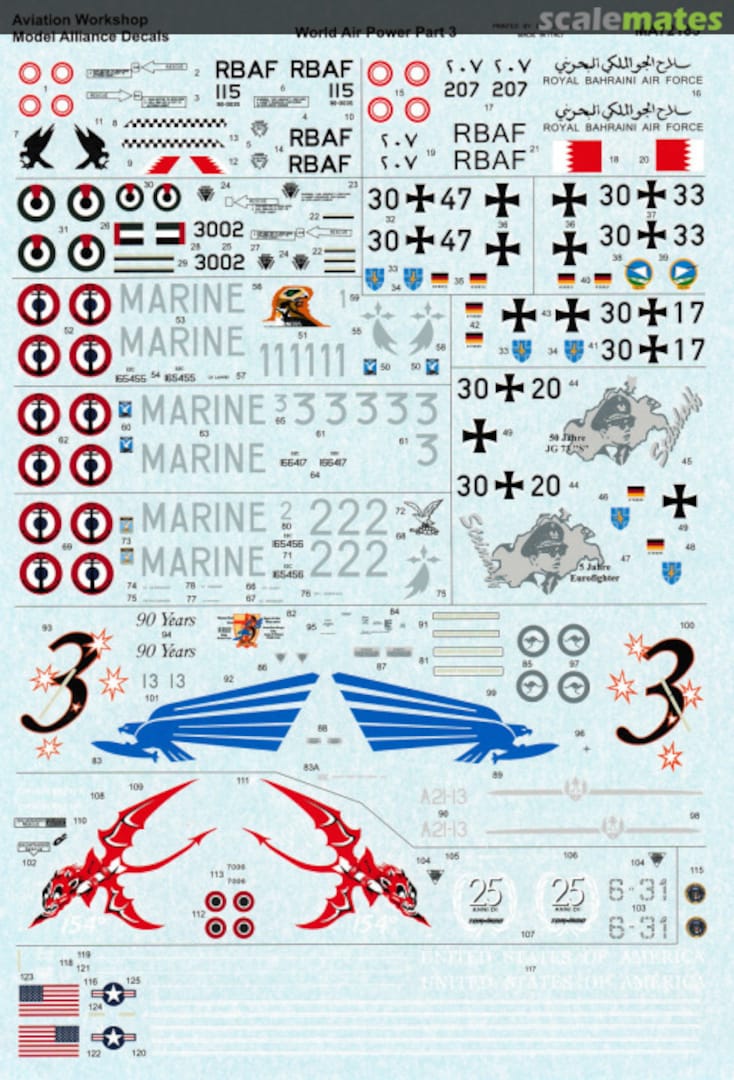 Contents World Air Power MA-72185 Model Alliance