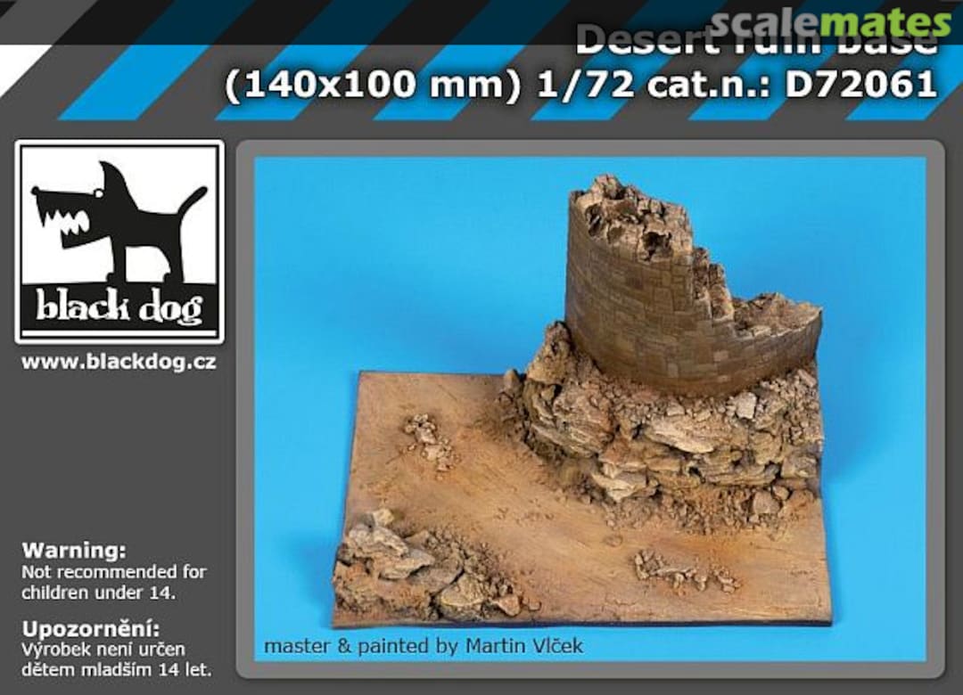 Boxart Desert ruin base D72061 Black Dog