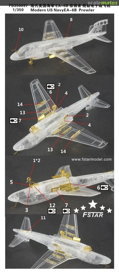 Boxart EA-6B Prowler - Upgrade Set FS350097 Five Star Model