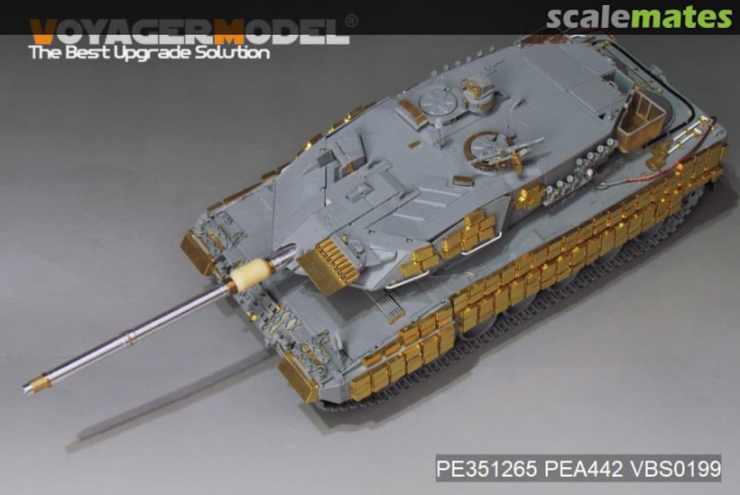 Boxart Ukrainian Leopard 2A6 main battle tank modification PE351265 Voyager Model