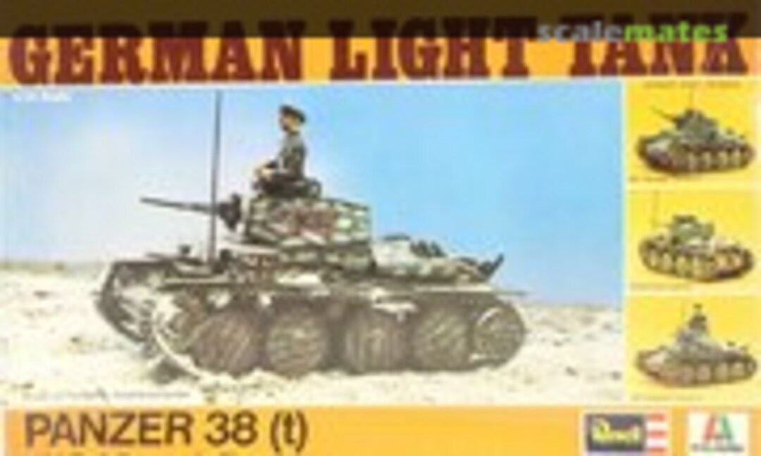 1:35 Light Tank Panzer 38(t) (Revell/Italaerei H2102)