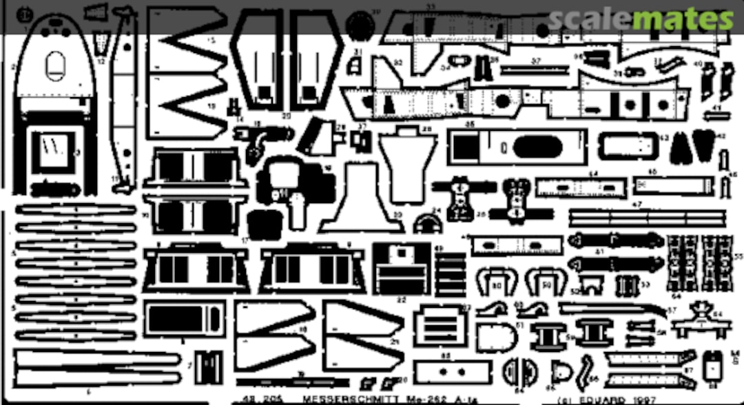 Boxart Me 262A Schwalbe 48205 Eduard