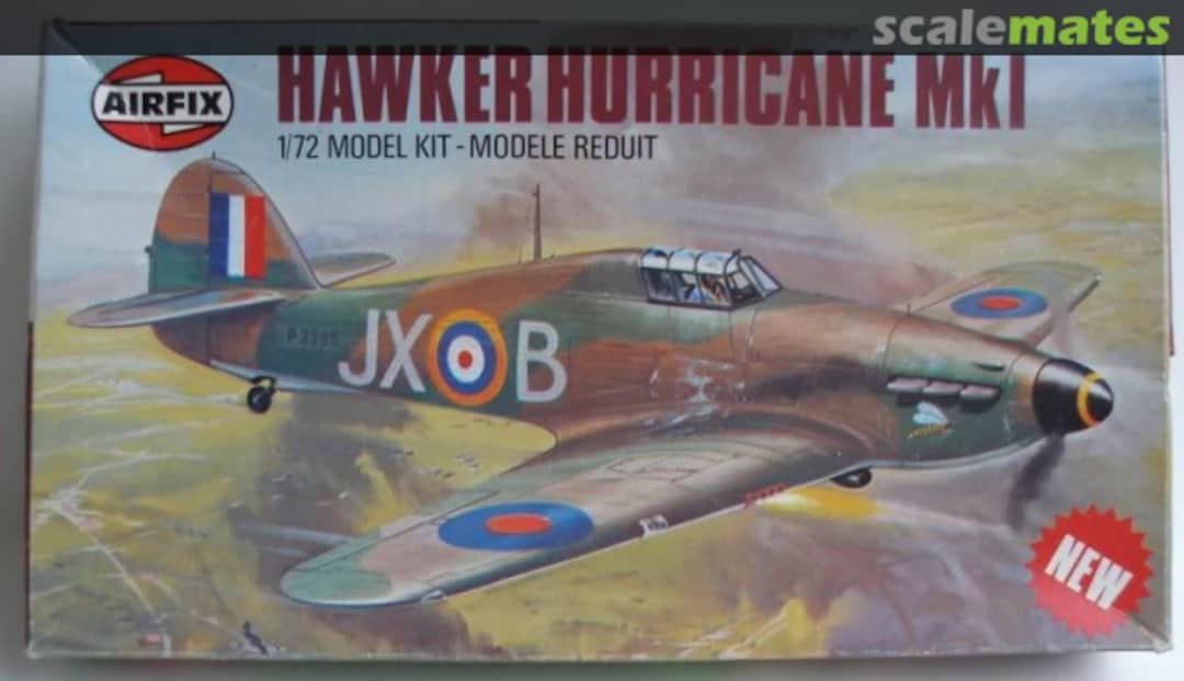 Boxart Hawker Hurricane MkI 02067-9 Airfix