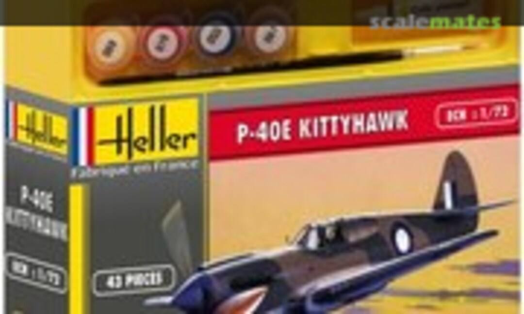 1:72 P-40E Kittyhawk (Heller 50266)