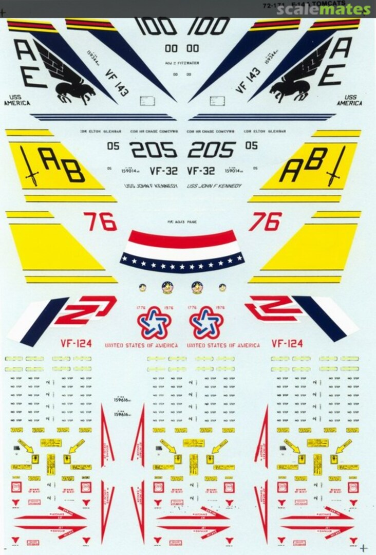 Boxart F-14A Tomcats 72-171 SuperScale International