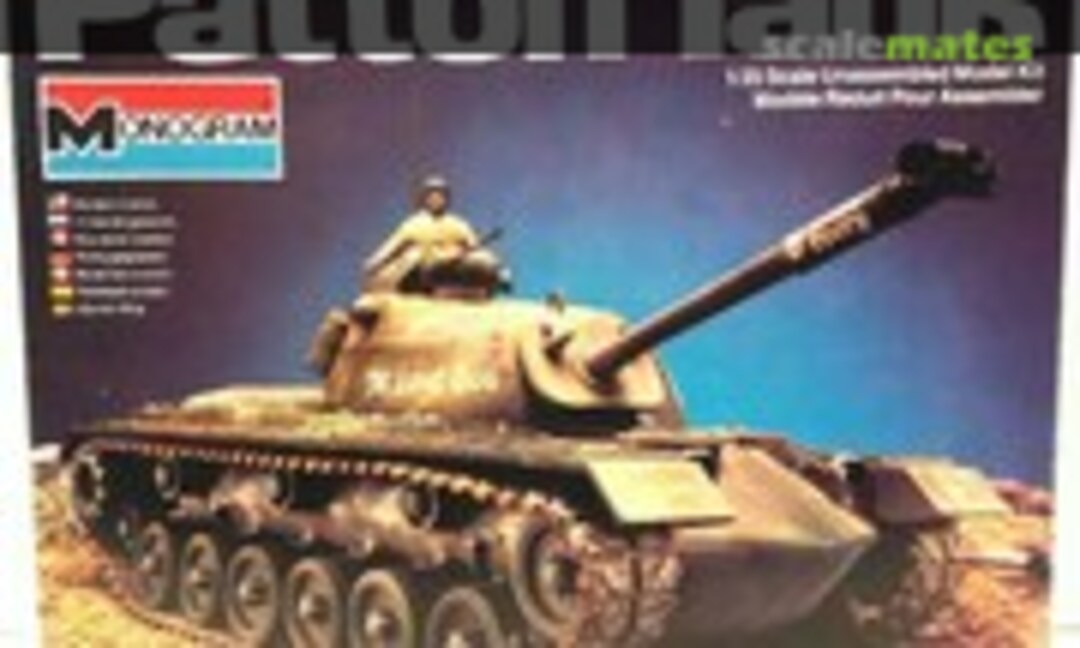 1:35 Patton Tank (Monogram 6501)