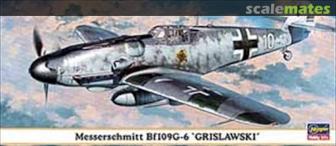 Boxart Messerschmitt Bf109G-6 'Grislawski' 00267 Hasegawa