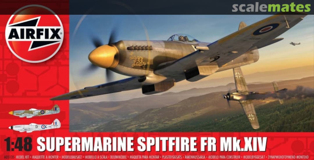 Boxart Supermarine Spitfire FR Mk.XIV A05135 Airfix