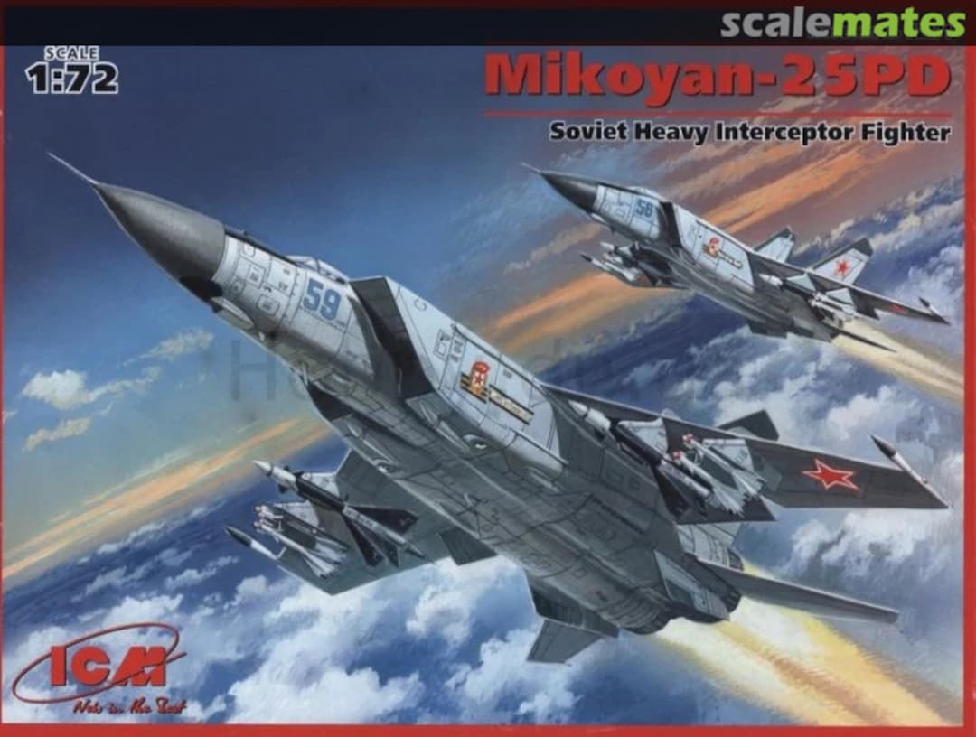 Boxart Mikoyan-25PD 72171 ICM