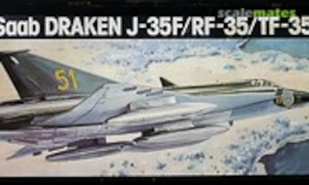 1:72 Saab Draken J-35F/RF-35/TF-35 (Heller 255)