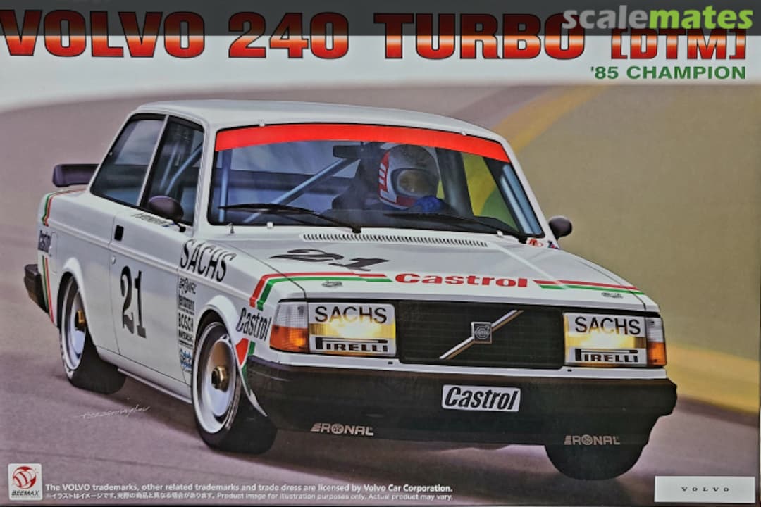 Boxart Volvo 240 Turbo [DTM] '85 Champion BX24027 Beemax Model Kits