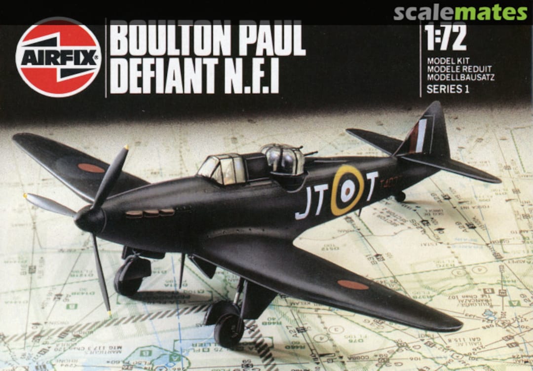 Boxart Boulton Paul Defiant N.F.I 01031 Airfix