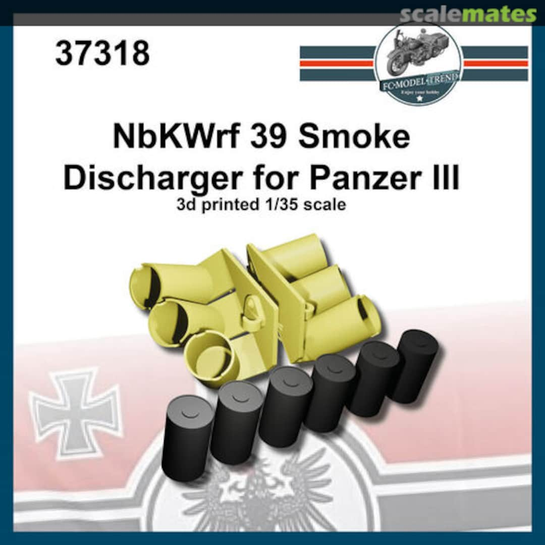 Boxart Smoke grenade launcher for Panzer III 37318 FC Model Trend