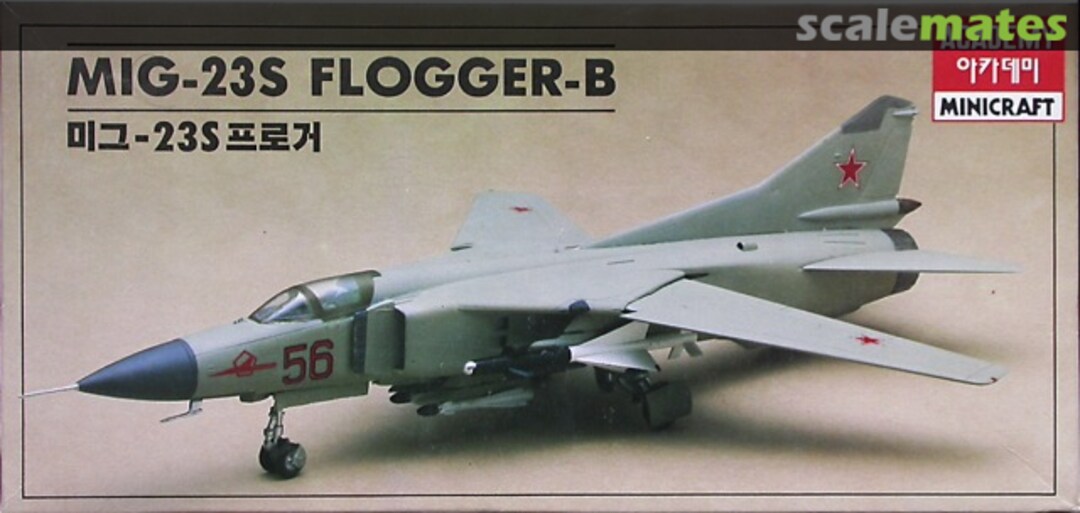 Boxart MiG-23S Flogger-B 1621 Academy/Minicraft