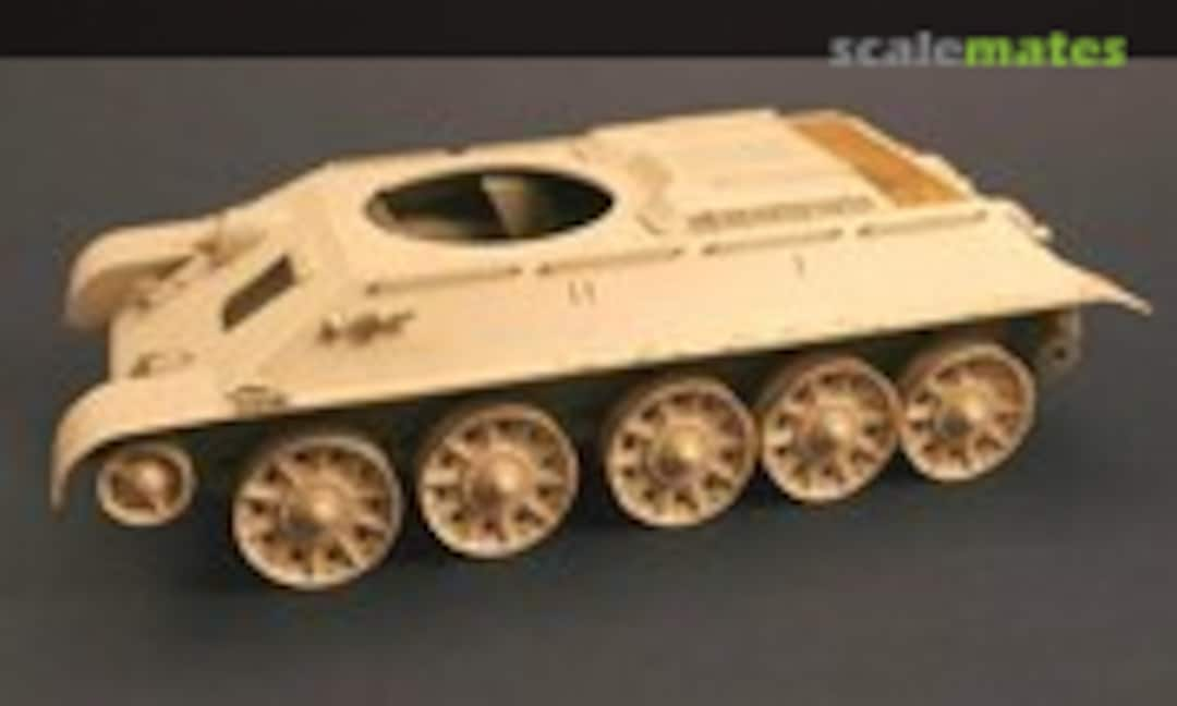 1:35 T-34 Tank (Early model) Stalingrad type wheels (Panzer Art RE35-108)