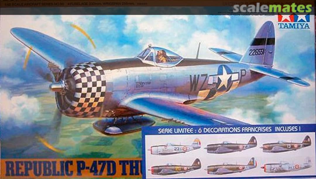 Boxart Republic P-47D Thunderbolt 61090F Tamiya