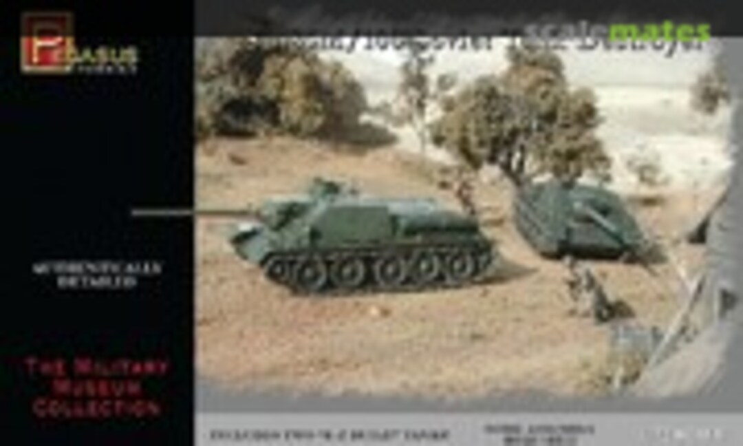 1:72 SU-85M / SU-100 Soviet Tank Destroyer (Pegasus Hobbies 7663)