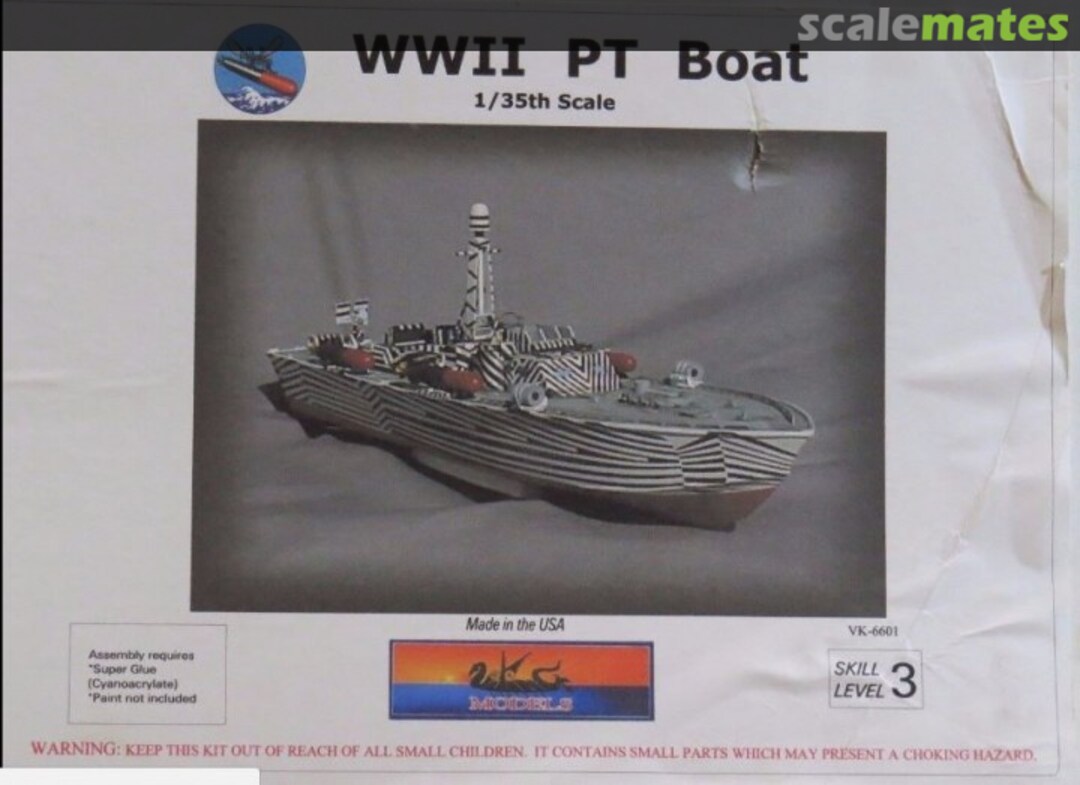 Boxart PT Boat VK-6601 Viking Models