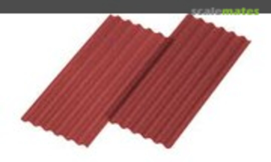 Corrugated Iron Sheetings Red (Juweela 23267)