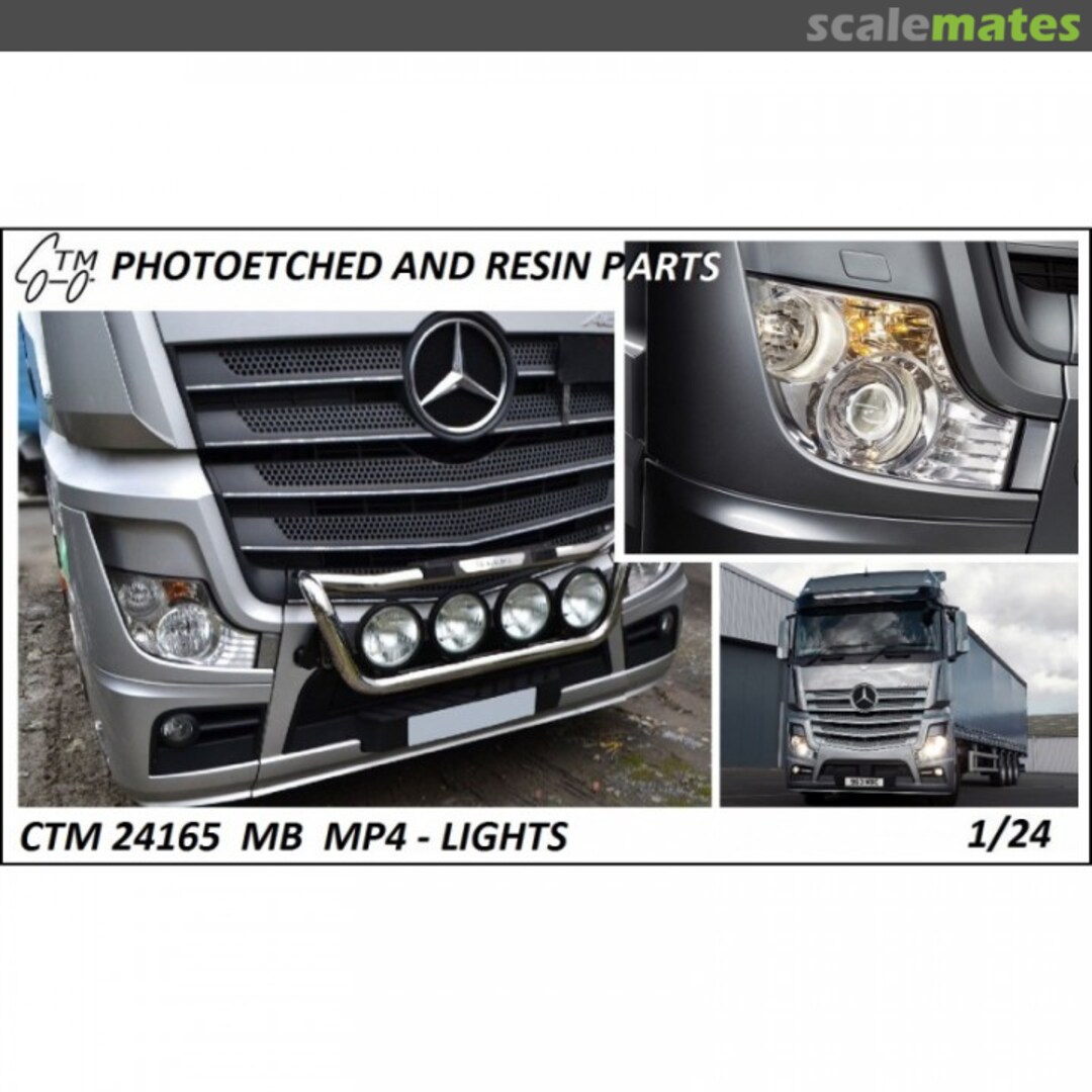 Boxart Mercedes-Benz MP4 - Lights CTM 24165 Czech Truck Model