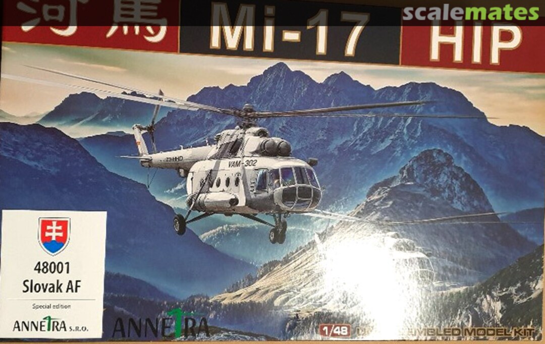 Boxart Mi-17 Hip Slovak AF 48001 Annetra